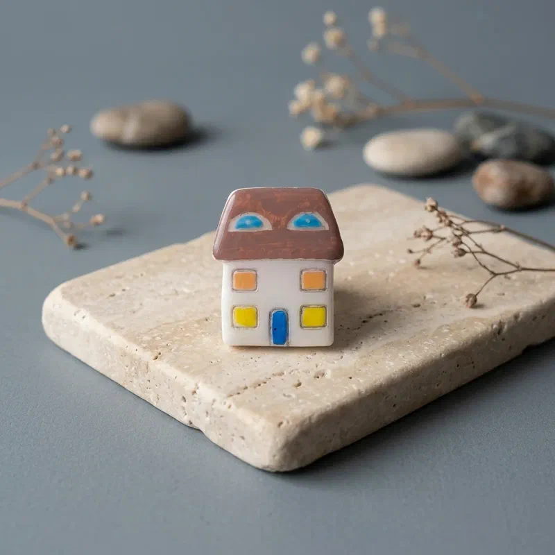Broșă - My Little House 1 – imaginea 1