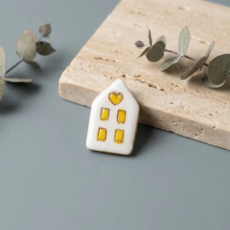 Broșă - My Little House 7 – imaginea 1