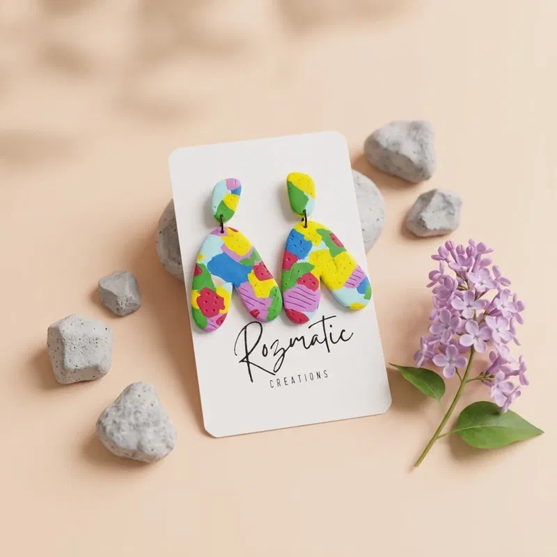 Cercel Avelia - Colour Drift – imaginea 4