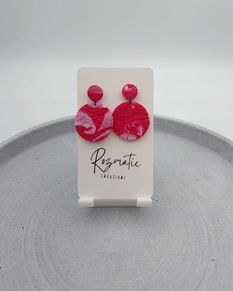 Cercel Circle - Valentine – imaginea 3