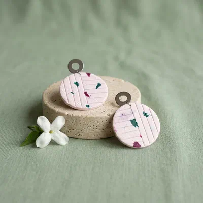 Cercel Cirena - Pink