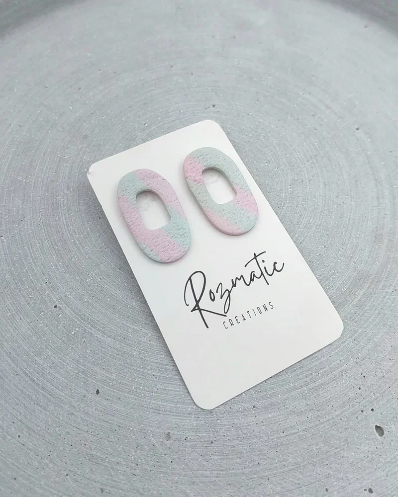 Cercel Fiora - Baby Pinks – imaginea 1