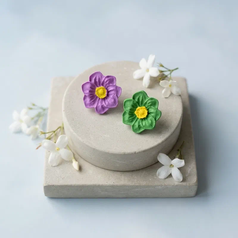 Cercel Flower4 – imaginea 2