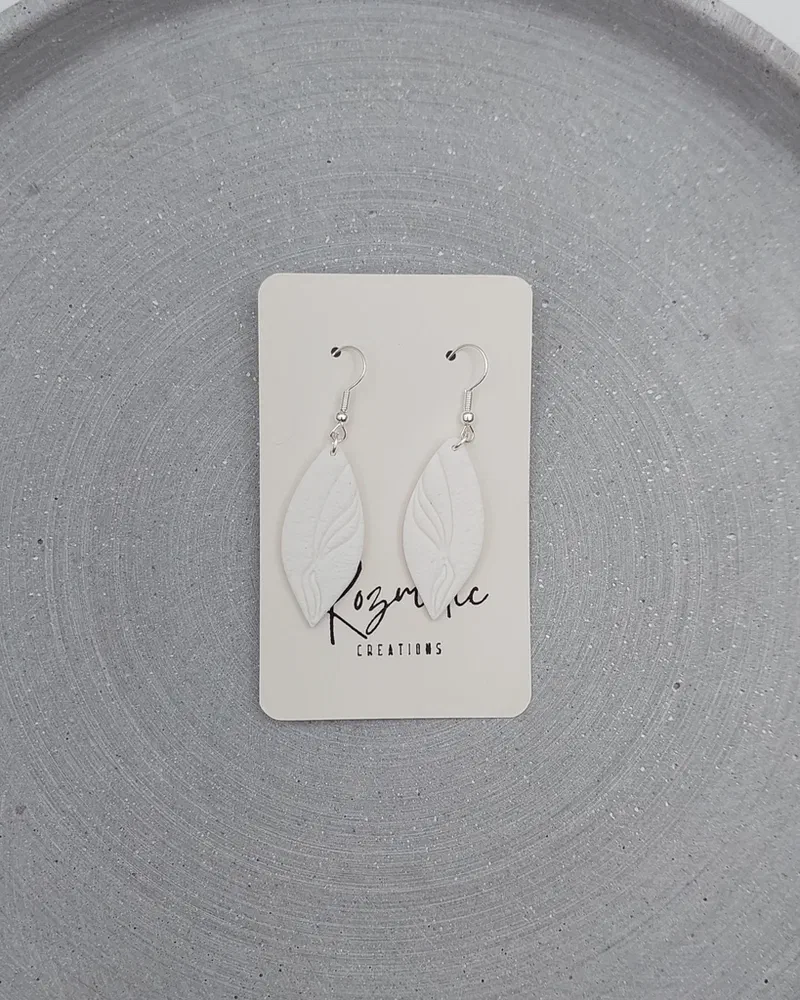 Cercel Lacria - Pure White – imaginea 2