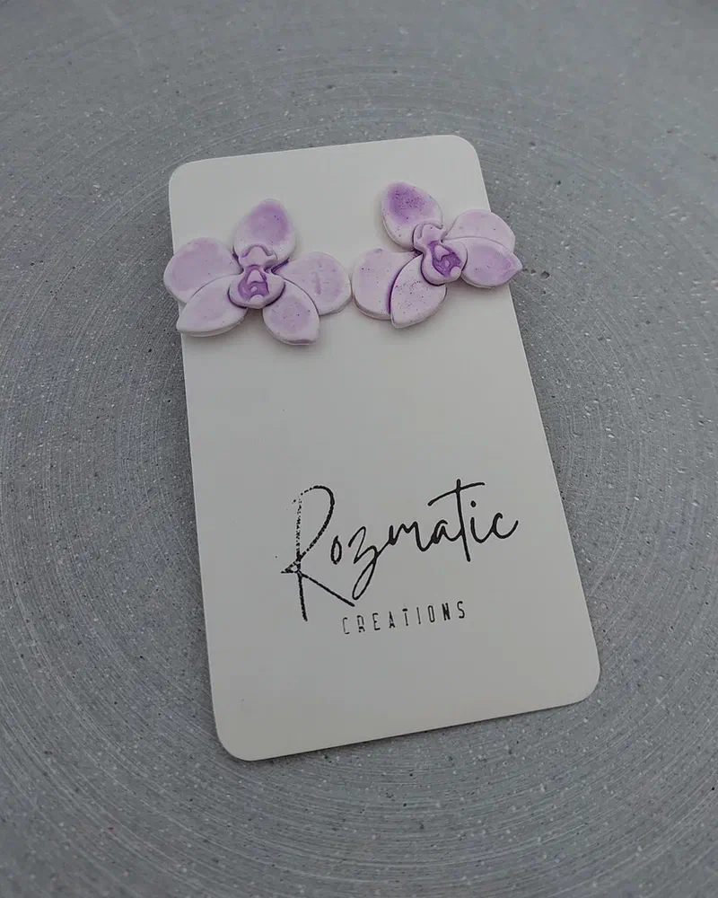 Cercel Orlina - Liliac – imaginea 1