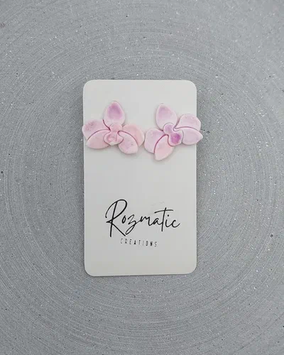 Cercel Orlina - Pink