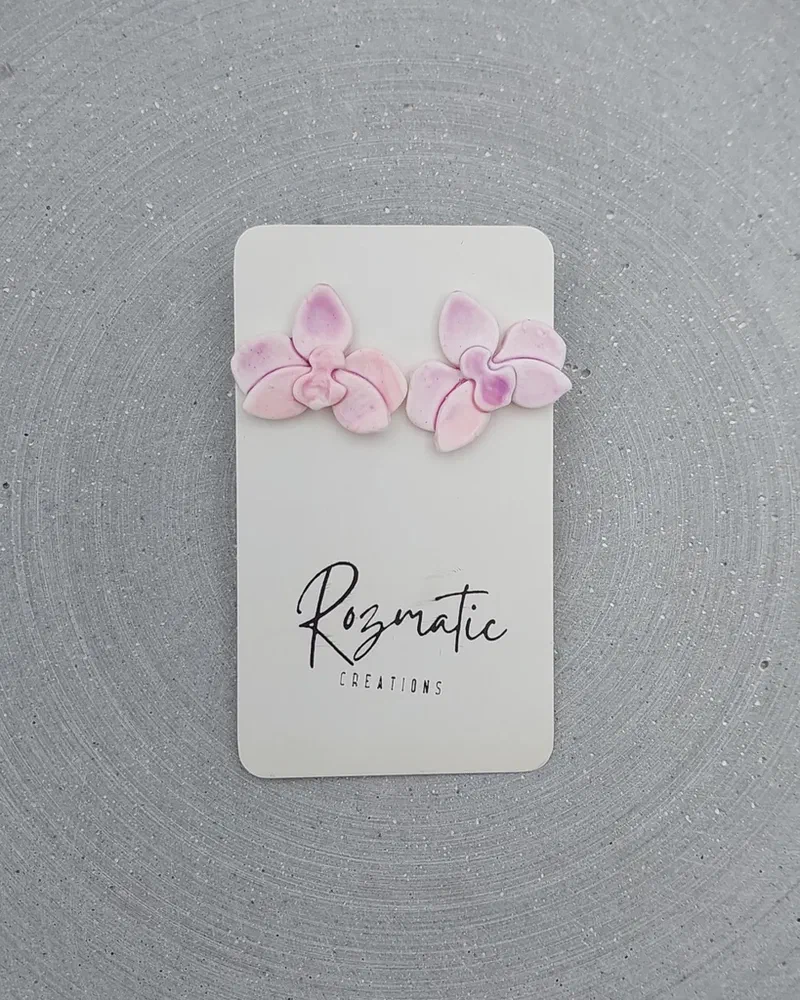 Cercel Orlina - Pink – imaginea 1