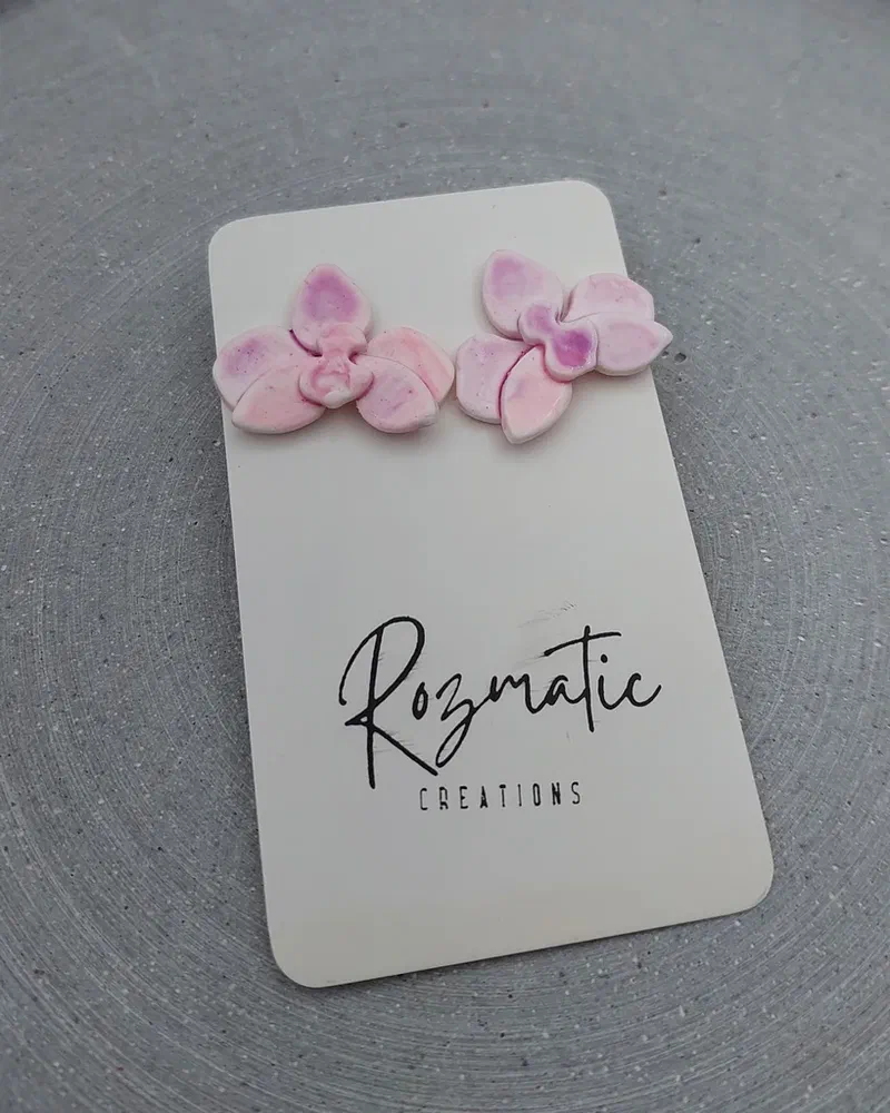 Cercel Orlina - Pink – imaginea 2