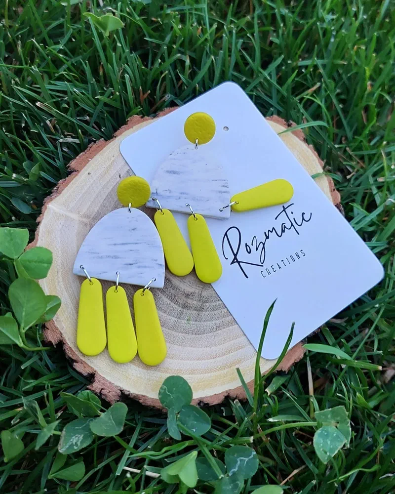 Cercel - Pendula - Lime – imaginea 1