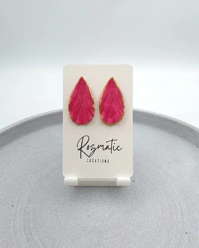 Cercel Petalia - Pink