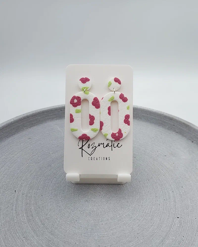 Cercel - Retro Circle - Florina – imaginea 5