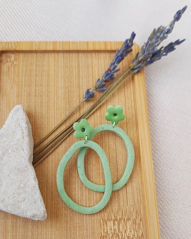 Cercel - Ringlet Flower – imaginea 1