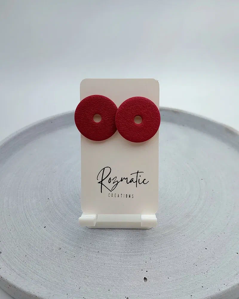 Cercel Solune - Bordo – imaginea 1
