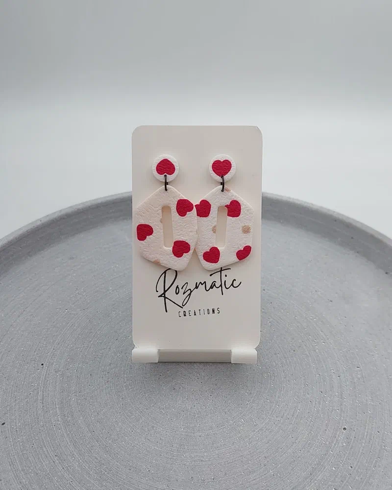 Cercel Verina - Valentine White – imaginea 3