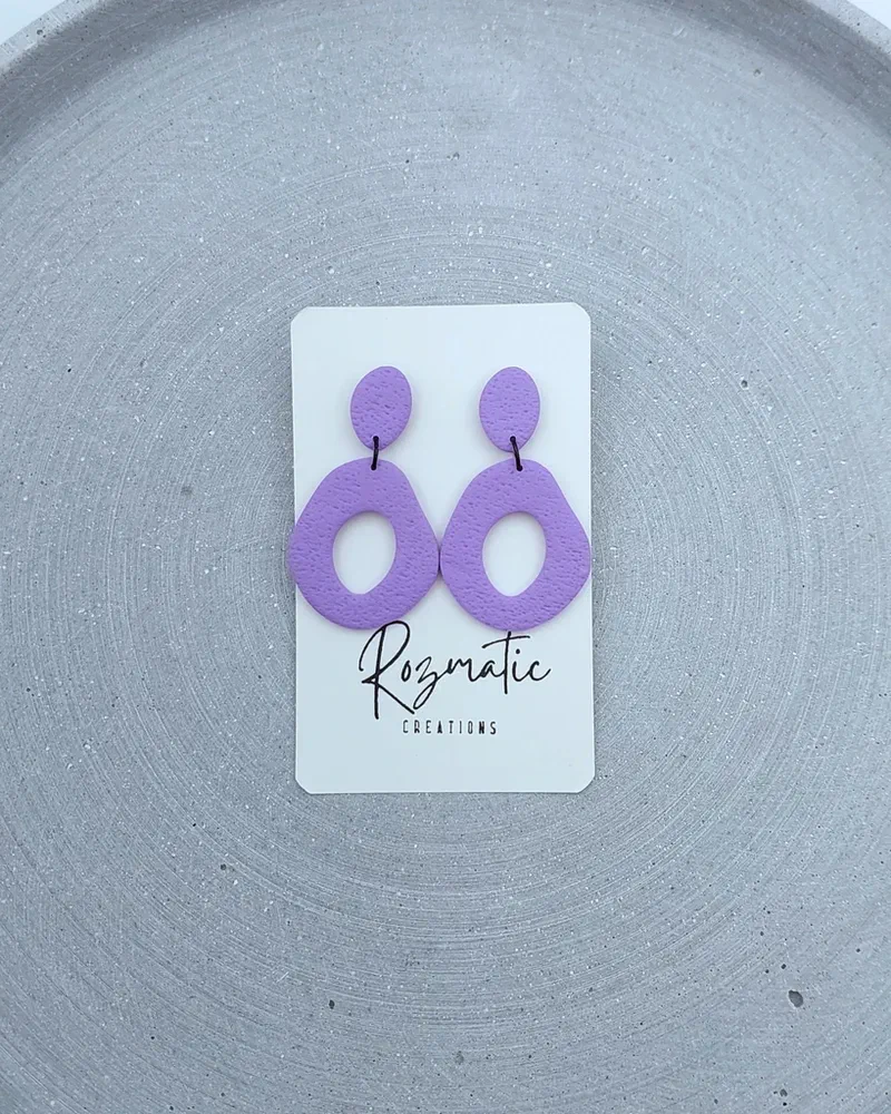 Cercel - Zafira - Purple1 – imaginea 5