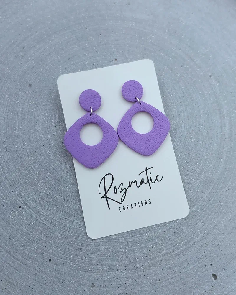 Cercel - Zafira - Purple2 – imaginea 6